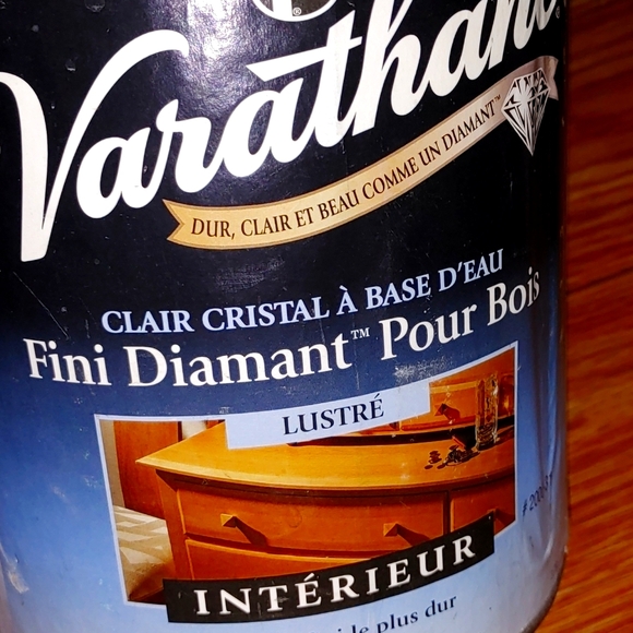 furniture like new WITH finish Diamond coat varathane liquid original price$46 - Picture 1 of 5